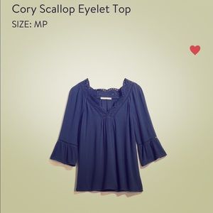 Daniel Rainn Cory Eyelet blouse